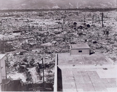 Hiroshima, after the first atomic bomb explosion
